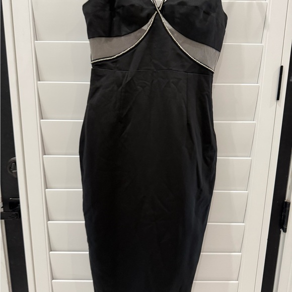 Black Backless Strappy‎ Dress - Picture 7 of 14